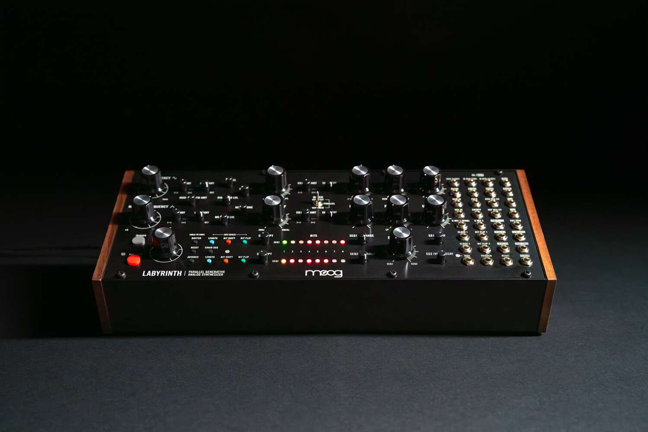 Moog Labyrinth Semi-modular Parallel Generative Analog Synthesizer